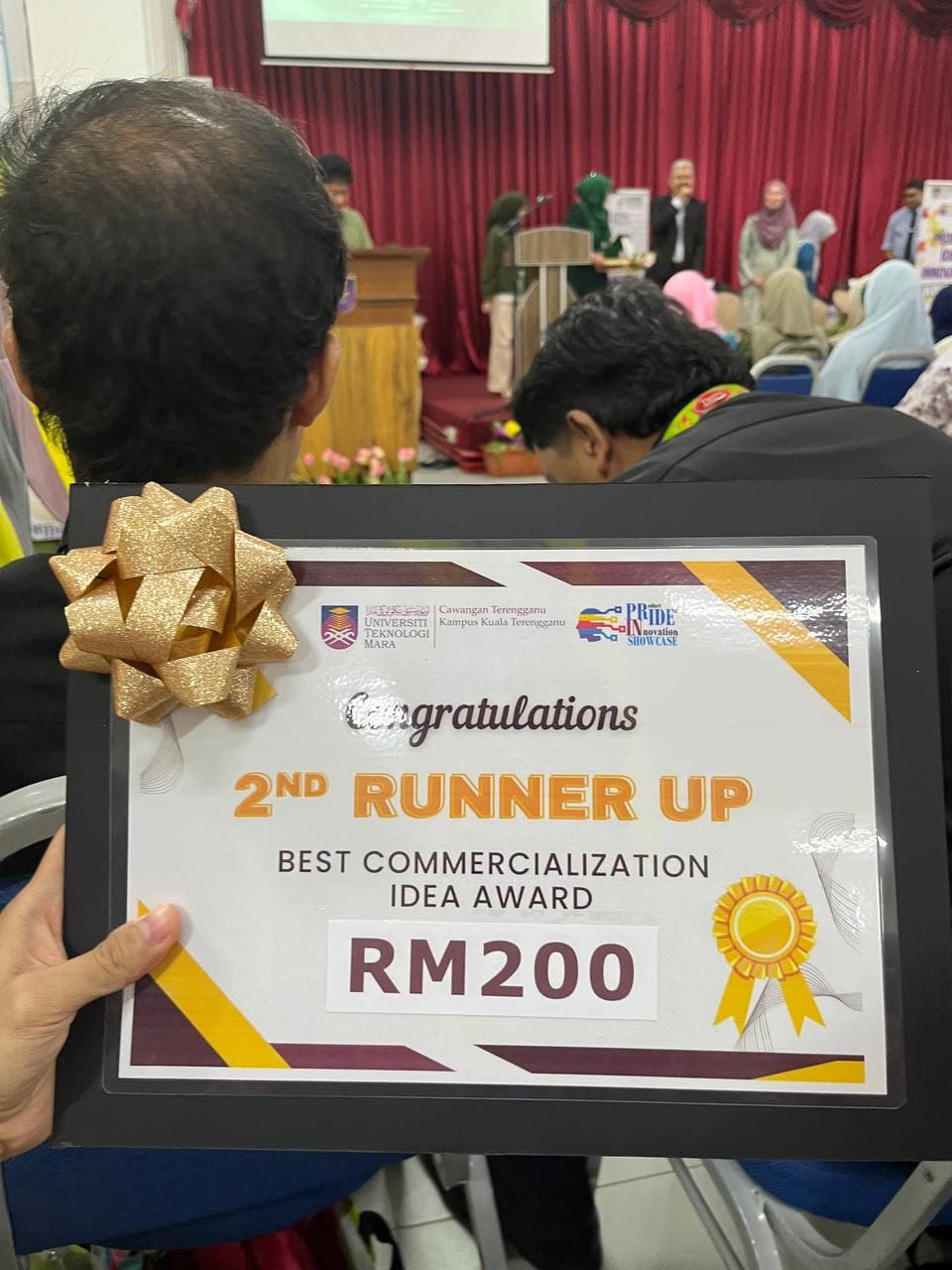 2nd Runner Up — Best Commercialization Idea Award, UiTM PRiDE INnovation Showcase 2025